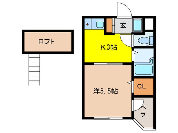 アルファポレールの物件間取画像